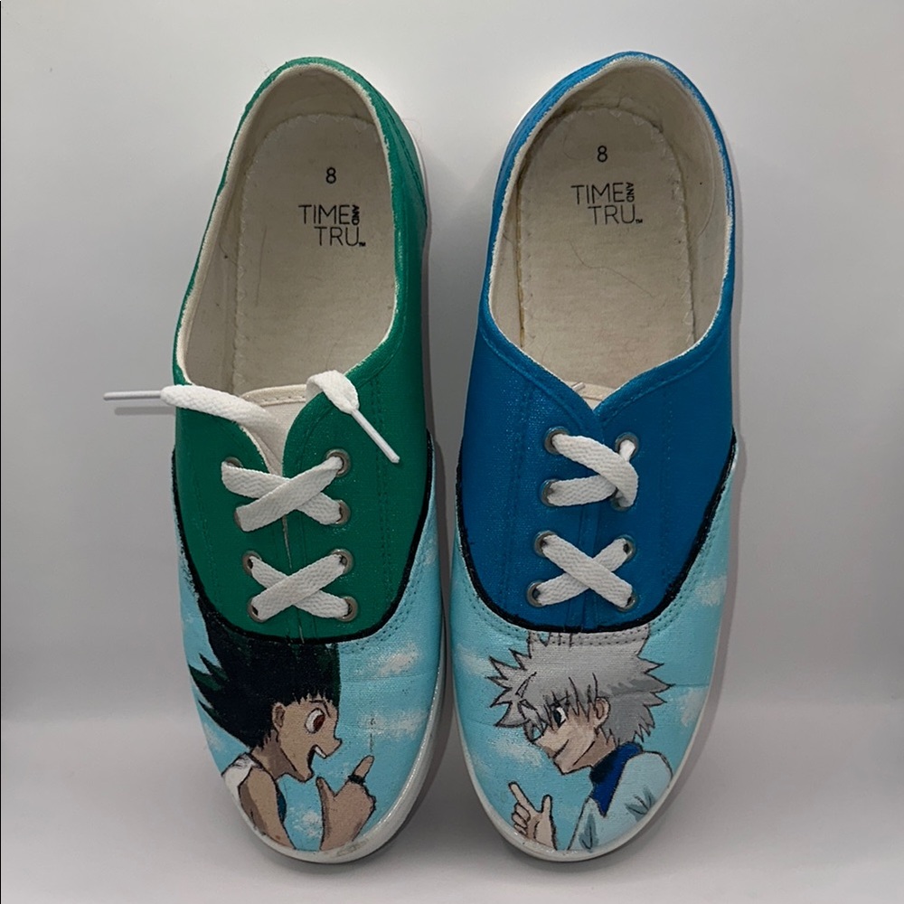 Hunter X Hunter Shoes Handpainted!